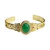 Pulsera de Ágata Roja de Guan Yu Calcedonia Verde Calcedonia Amarilla Pulsera Étnica Fábrica Venta al por Mayor Dropshipping S4022002