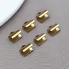 Accesorios para Joyería DIY Hebilla de Clip de Acero Inoxidable Hebilla de Clip para Cordón Conector de Cierre para Collar Pulsera Hebilla de Borde Fijo