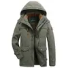 Chaqueta de Algodón Cálida para Hombre con Forro Polar, Espesor Medio, Estilo Nuevo, Cortavientos Casual para Exteriores, Transfronteriza, Otoño e Invierno
