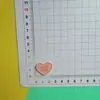 Estampa de Letras com Bordas, Elástico de Cabelo de Coração, Temperamento Moderno, Capa de Celular Japonesa e Coreana, Brinquedo, Materiais para Sapatinho de Bebê