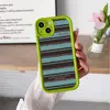 Funda de Teléfono Simple Rayada Estilo Coreano Popular Transfronteriza para Apple 18Pro, Iphone17 Silicona Anti-Caídas Suave