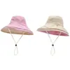 Sombrero de bebé Otoño Sur sombrero de sol de doble cara para el verano sombrero tipo cuenca visera sombrero de pescador para niños al por mayor