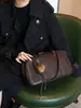 Bolso Boston Grande de Cuero Genuino Tipo Almohada 2026 Nuevo Vintage para Viaje y Uso Diario Bajo el Brazo Bolso de Piel de Vaca Versátil de Nicho para Mujer
