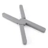 Disponibles Tapetes de Silicona Creativos en Forma de Cruz para Ollas, Tapetes Plegables de Silicona, Tapetes Creativos de Aislamiento Térmico para Cocina, Tapetes para Mesa de Comedor, Tapetes para Tazas al por Mayor