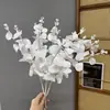 Flores Artificiales Blancas de Comercio Exterior Transfronterizo Materiales Florales para Salón de Bodas Arreglo Floral de Boda Techo de Boda Camino Floral Decorativo