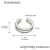 Miduoduo Joyería Nueva Europea y Americana Sin Perforaciones para Orejas con Imitación de Diamante Pendientes de Perla Acero Inoxidable Chapado en Color Dorado de 18K Retención de Color