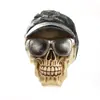 Caveira Esqueleto Enfeites de Casa Artesanato de Caveira de Resina Halloween Adereços Completos Molde Médico Esqueleto