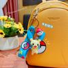 Llavero original de Cartonpo Kemeng con forma de pareja de Pikachu, llavero colgante para bolso de coche, adornos al por mayor