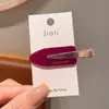 Novos Presilhas de Cabelo Transfronteiriças para Mulheres, Presilhas para Franja Lateral, Grampos de Cabelo Sem Costura, Presilhas de Bico de Pato Tendência de Verão, Acessórios de Cabelo