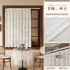 Cortinas transparentes estilo francés, instalación sin taladro, cortinas opacas para sala de estar, balcón, ventanal, cortinas bloqueadoras de sol y protectoras del sol, cortinas translúcidas pero no transparentes para dormitorio