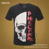 Estilo Europeo y Americano Nueva Camiseta Casual para Hombre con Impresión 3D de Alta Calidad de Cabeza de Fantasma con Llamas