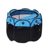 Jaula Octagonal Plegable para Mascotas de Fábrica Valla Plegable Tela Oxford Habitación de Parto para Gatos Perrera Resistente a la Captura Suministros para Mascotas