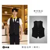 Camisas de Nuevo Estilo de Verano para Hombres y Mujeres con Bloques de Color y Logo Bordado, Adecuadas para Uniformes de Trabajo de Hotel, Bar, Cafetería, Tienda de Té con Leche y Meseros