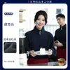Jaqueta de fleece roupa de trabalho para catering restaurante de hot pot churrasco milk tea uniforme para equipe de serviço da recepção manga longa outono inverno colete