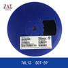 CI regulador de tensão de três terminais SMD 78L12 SOT-89 SMD saída 12v 100mA em estoque