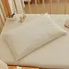 Almohada de algodón puro para bebé, almohada de trigo sarraceno transpirable para bebés, adecuada para niños de jardín de infantes de 1-3-5 años, adecuada para todas las estaciones