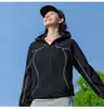 Ropa de Protección Solar de Seda de Hielo para Exteriores para Mujer 2026 Nuevo Estilo Chaqueta con Protección UV UPF50+ Ligera, Transpirable y de Corte Holgado Ropa de Protección Solar