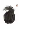 Peruca Coque de Pena Baixo Laço Elástico para Cabelo Peruca de Cabelo Realista Prendedor de Garra Ferramenta de Penteado para Coque Envoltório de Peruca