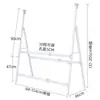 Suporte para Quadro Branco Quadro Negro Suporte para Quadro de Escrita Escritório Ensino Casa Móvel Ajustável Retrátil Suporte para Quadro de Desenho Infantil