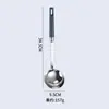 Espátula de acero inoxidable 304 cuchara para sopa espátula casera para cocinar colador cuchara para sopa cuchara espátula engrosada juego de cocina juego de cuatro piezas