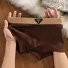 Shorts Masculinos, Cuecas Boxer Masculinas de Alta Qualidade, Boxer Masculino, Roupa Íntima Masculina, Seda Gelada