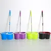 Cubo para Mopa Pequeño en Forma de 8 Cubo en Forma de 8 Cubo Giratorio para Mopa Persona Perezosa Sin Manos Lavable Juego de Mopa Cubo Mopa Absorbente de Agua para el Hogar