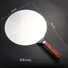 Espátula para Queso de Acero Inoxidable Cuchillo para Cortar Antiadherente Raspador Doméstico Cortador de Arroz Fideos Pan Pizza Herramienta Gruesa para Hornear
