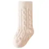 Calcetines de Invierno para Bebé hasta la Pantorrilla, Espesos de Felpa para Bebé e Infantil, Calcetines Calientes de Lana Australiana para Niños, Que No Aprietan las Piernas