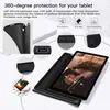 Adecuado para Samsung Modelo 2025 S10Fe Teclado Bluetooth Funda Protectora A9Plus Teclado Retroiluminado y Set de Ratón S9 Funda para Teclado