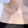 Temperamento Transfronterizo Diseño de Nicho Collar de Mariposa Moda de Lujo Ligero Exquisito Versátil Cadena para Clavícula de Gama Alta Joyería al por Mayor