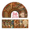 36 Tarjetas de Agradecimiento para Maestros Estilo Acuarela al por Mayor de Compra Directa Transfronteriza para el Día del Maestro y la Temporada de Graduación