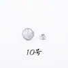 Remaches Turquesa, Tachuelas de Perla, Accesorios para Joyería DIY, Pulseras, Ropa, Bolsos, Ribete de Cuero, Tachuelas de Pedrería de Moda 7mm