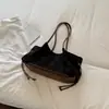 2026 Nuevo Bolso de Hombro Estilo Coreano de Nicho para el Trabajo, Color Sólido, Gran Capacidad, Bolso Tote de Moda para Mujer