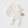 Roupa de bebê com borboleta, algodão puro grau A, estilo primavera e outono, manga longa, roupa de bebê recém-nascido, algodão puro grau A, Anyang