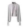 Ropa de Protección Solar de Seda de Hielo para Mujer, Nuevo Estilo de Verano, Transpirable, Capa de Protección Solar de Corte Holgado, Chal de Manga Larga para Protección UV al Aire Libre