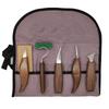 Cuchillo para tallar de acero al cromo vanadio nogal transfronterizo, cuchillo para cortar madera, cuchillo raspador de madera, cuchara, cuchillo, juego de talla para carpintería