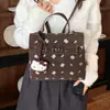 Mochila de Gamuza Otoño Gato 2026 Bolsa Escolar para Mujer Viajes Diarios Gran Capacidad Superficie Suave Doble Correa de Hombro Estampado Popular Estilo Nuevo