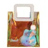 Bolsa de PVC Bolsa a Laser Atacado Bolsa de Estudante Sacola Plástica Publicitária Moda Compras Personalizada Bolsa de Presente de PVC