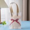Toalla Facial Absorbente de Oso a Cuadros de Piña de Borde Cortado Color Sólido Regalo de Boda Recuerdo para Dama de Honor Caja de Regalo para Toalla