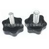 Perilla de fijación manual con tornillo de ajuste de mango de plástico PPabs hexagonal de flor de ciruelo de 38 mm-m8 de fábrica