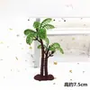 Figuritas de Niño con Vehículo de Construcción de Vinilo, Adornos de Niño Excavadora y Bulldozer, Figuras de Micro-Paisaje para Decoración de Pasteles de Horneado