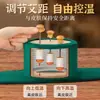 Caja de Moxibustión Sólida de Madera de Bajo Humo al por Mayor, Caja de Moxibustión Colgante Mejorada de Tres Agujas con Temperatura Ajustable, Recipiente de Moxibustión, Dispositivo de Moxibustión Portátil