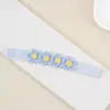 Accesorios Europeos y Americanos Transfronterizos para Cabello de Bebé Nuevos Diadema Fina con Flor de Margarita Pequeña para Niña Protector Solar de Verano para Bebé para la Fontanela