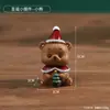Artesanato de Resina de Natal Presentes para Crianças do Jardim de Infância Enfeites de Resina Fofos Decorações Mini Enfeites de Mesa
