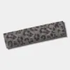 Diadema de Yoga Europea y Americana Transfronteriza con Estampado de Leopardo sin Costuras, Diadema Deportiva de Secado Rápido para Correr y Ciclismo, Diadema de Fitness de Alta Elasticidad Absorbente de Sudor