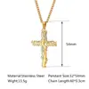 Collar Cruz de Acero Inoxidable Árbol de la Vida Cruz Acero de Titanio Transfronterizo Amazon Accesorios para Hombres y Mujeres Colgante de Alta Gama Oro de 18K