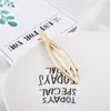 DIY Nuevo Pinza de Pato Marquise Accesorios para el Cabello Pinza Cortada en Forma de Hoja Estilo Coreano Tocado Accesorios para Ropa Fábrica Pinza para el Cabello Joyería