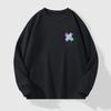 Sudadera fina de cuello redondo para hombre, nueva moda de otoño 2023, con estampado de dibujos animados, de manga larga para pareja