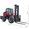 Precio de Carretilla Elevadora Todoterreno de Tracción en las Cuatro Ruedas de Fábrica Original 5 Toneladas Diésel Vehículo de Transporte Todoterreno Sitio de Construcción Minería Carga y Descarga