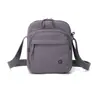 Bolso bandolera de nailon ligero, moderno y sencillo para el teléfono, multicapa, elegante y fresco, adecuado para viajes al aire libre, bolso cruzado para hombres y mujeres